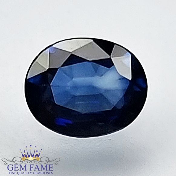 Blue Sapphire 0.60ct (Neelam) Gemstone Ceylon