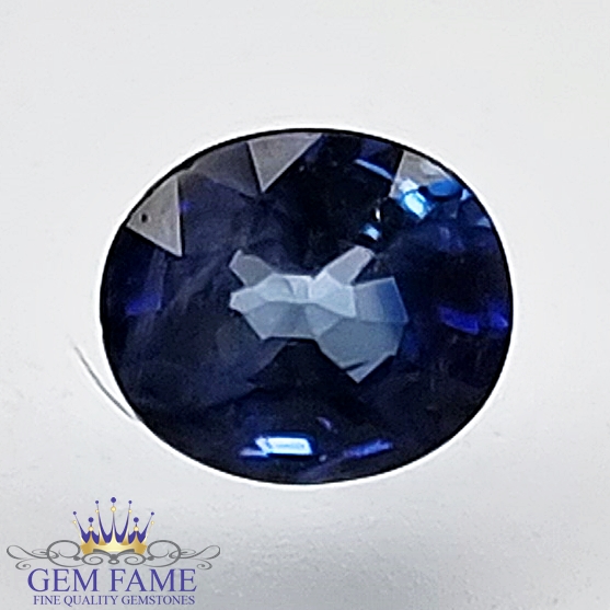 Blue Sapphire 0.54ct (Neelam) Gemstone Ceylon