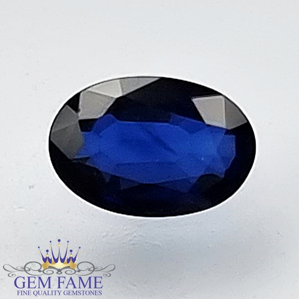 Blue Sapphire 0.38ct (Neelam) Gemstone Ceylon