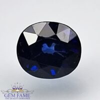 Blue Sapphire 0.91ct (Neelam) Gemstone Ceylon