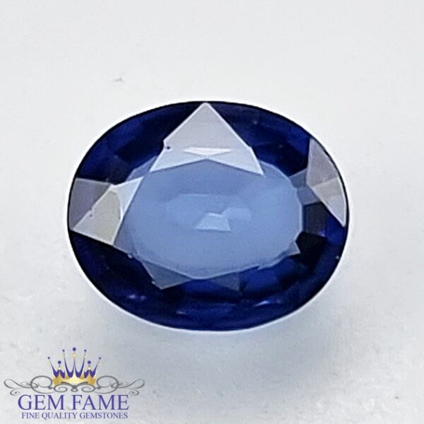 Blue Sapphire 0.41ct (Neelam) Gemstone Ceylon