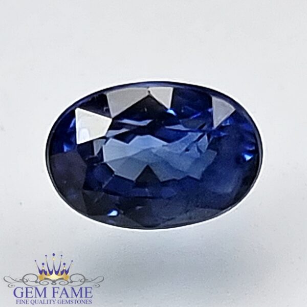 Blue Sapphire 0.82ct (Neelam) Gemstone Ceylon