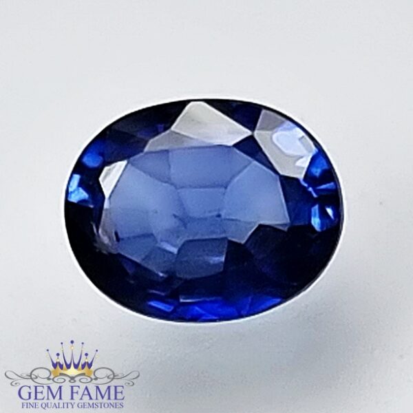 Blue Sapphire 0.58ct (Neelam) Gemstone Ceylon