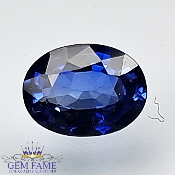 Blue Sapphire 0.53ct (Neelam) Gemstone Ceylon