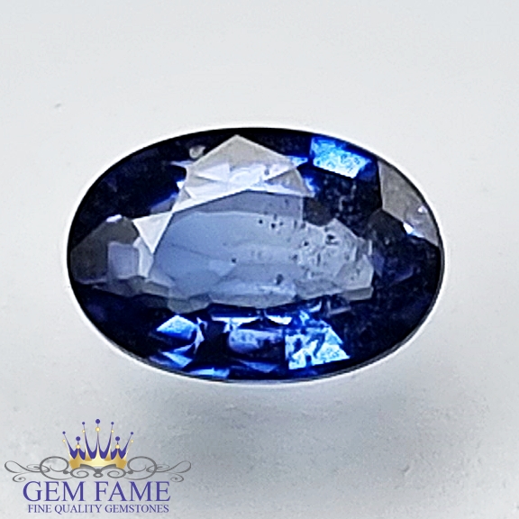 Blue Sapphire 0.59ct (Neelam) Gemstone Ceylon