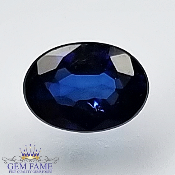 Blue Sapphire 0.49ct (Neelam) Gemstone Ceylon