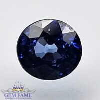 Blue Sapphire 0.56ct (Neelam) Gemstone Ceylon