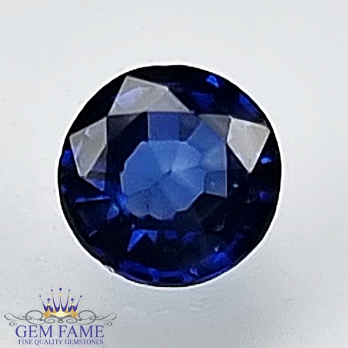 Blue Sapphire 0.31ct (Neelam) Gemstone Ceylon