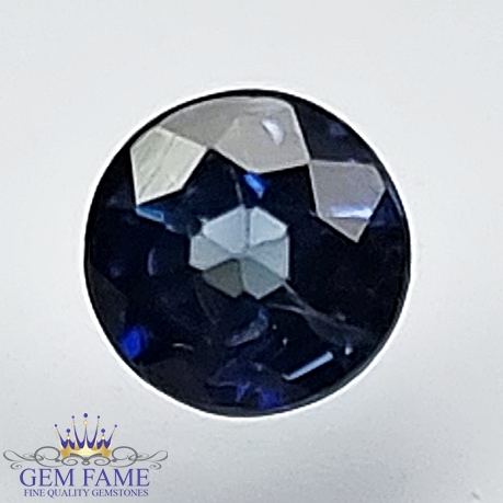 Blue Sapphire 0.45ct (Neelam) Gemstone Ceylon