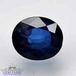 Blue Sapphire 0.87ct (Neelam) Gemstone Ceylon