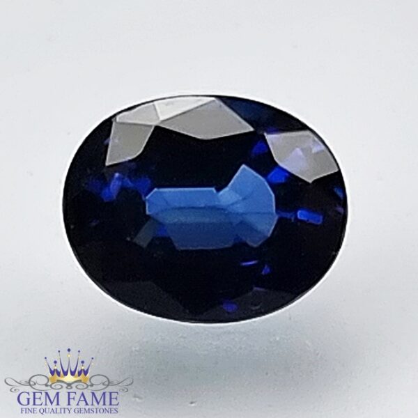 Blue Sapphire 0.79ct (Neelam) Gemstone Ceylon