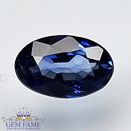 Blue Sapphire 0.49ct (Neelam) Gemstone Ceylon