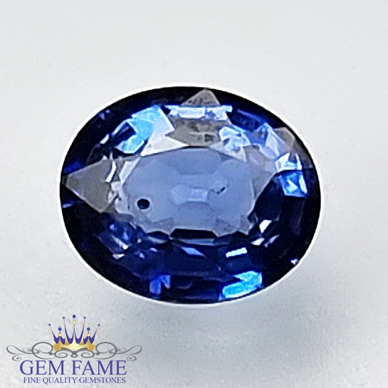 Blue Sapphire 0.47ct (Neelam) Gemstone Ceylon