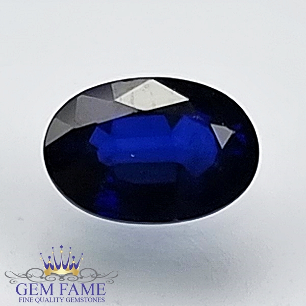 Blue Sapphire 0.59ct (Neelam) Gemstone Ceylon