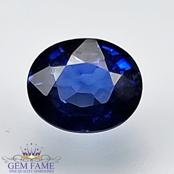 Blue Sapphire 0.56ct (Neelam) Gemstone Ceylon