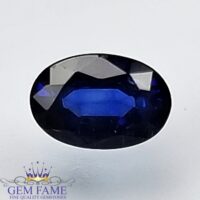 Blue Sapphire 0.65ct (Neelam) Gemstone Ceylon