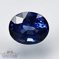 Blue Sapphire 0.70ct (Neelam) Gemstone Ceylon