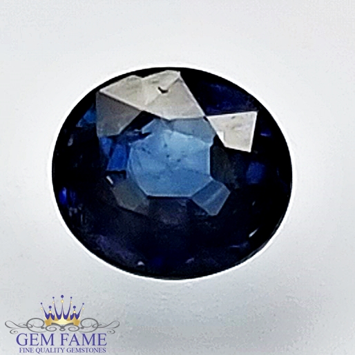 Blue Sapphire 0.53ct (Neelam) Gemstone Ceylon