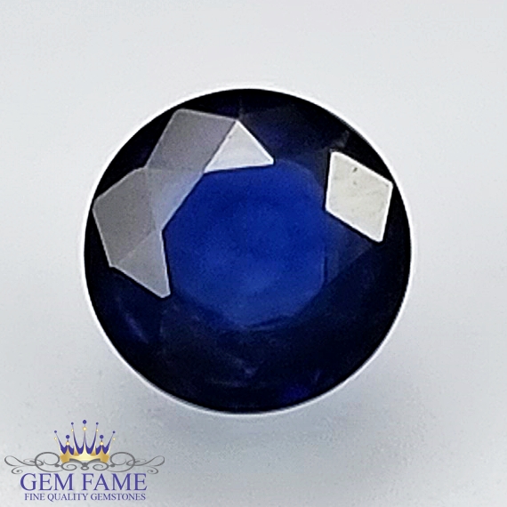 Blue Sapphire 0.64ct (Neelam) Gemstone Ceylon