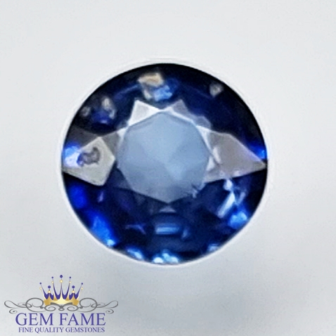 Blue Sapphire 0.43ct (Neelam) Gemstone Ceylon