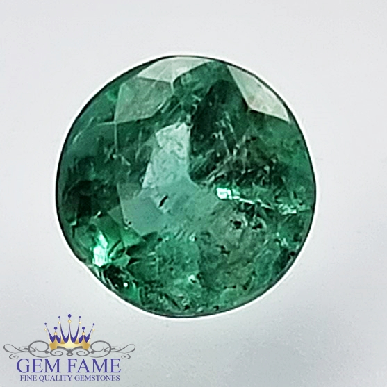 Emerald 0.77ct (Panna) Gemstone Zambian