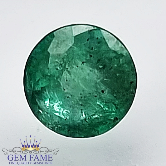 Emerald 0.68ct (Panna) Gemstone Zambia