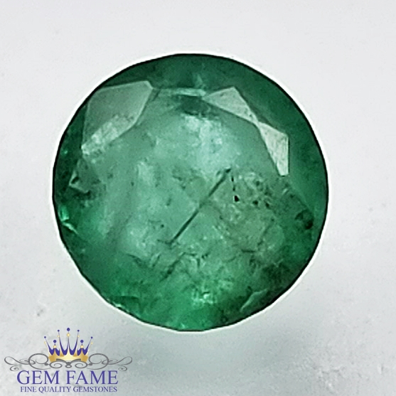 Emerald 0.76ct (Panna) Gemstone Zambia