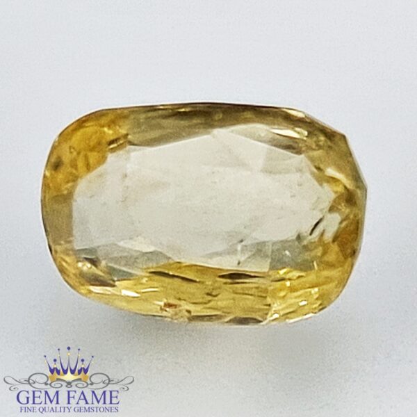 Yellow Sapphire (Pukhraj) 2.21ct Natural Ceylon