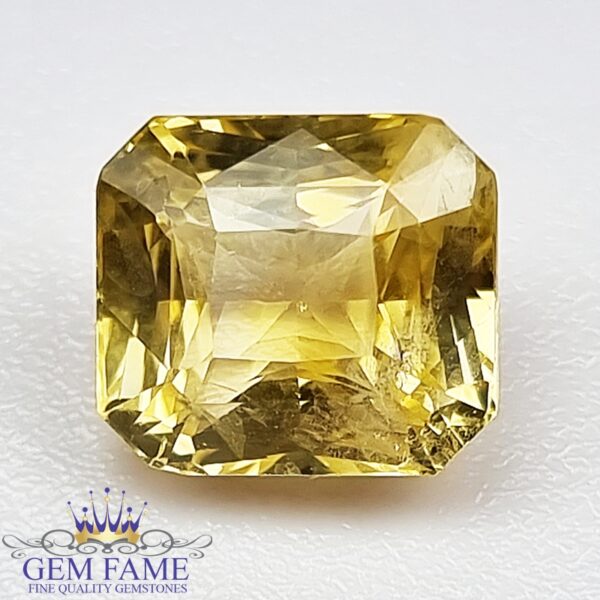 Yellow Sapphire 7.72ct Natural Gemstone Ceylon