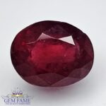 Ruby 3.38ct (Manik) Gemstone Madagascar