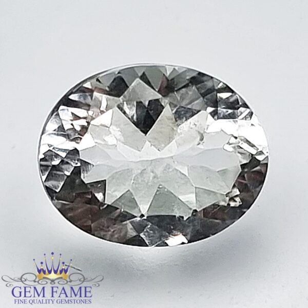 White Quartz 3.52ct Natural Gemstone India