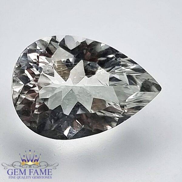 White Quartz 4.60ct Natural Gemstone India