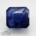 Octagon blue sapphire