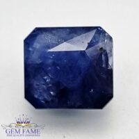 Octagon blue sapphire