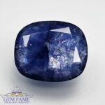 Natural blue sapphire gemstone