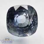 light blue sapphire gemstone with a soft, serene blue color