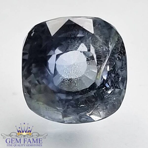 light blue sapphire gemstone with a soft, serene blue color
