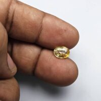 Yellow Sapphire - Pukhraj Stone
