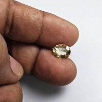Golden Beryl (Heliodor) Gemstone